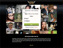 Tablet Screenshot of bikerchatcity.com